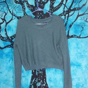 Rue21 blue knitted sweater